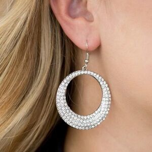 Elegant Silver Hoop Earrings